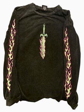 RARE Sold Out “Live Laugh Love” Sword Longsleeve Tee from Cool Shirtz Cold Ones